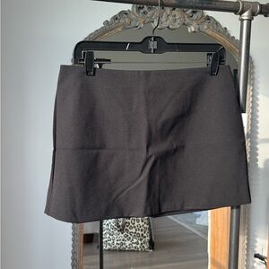 Forever 21 Sleek Black Mini Skirt